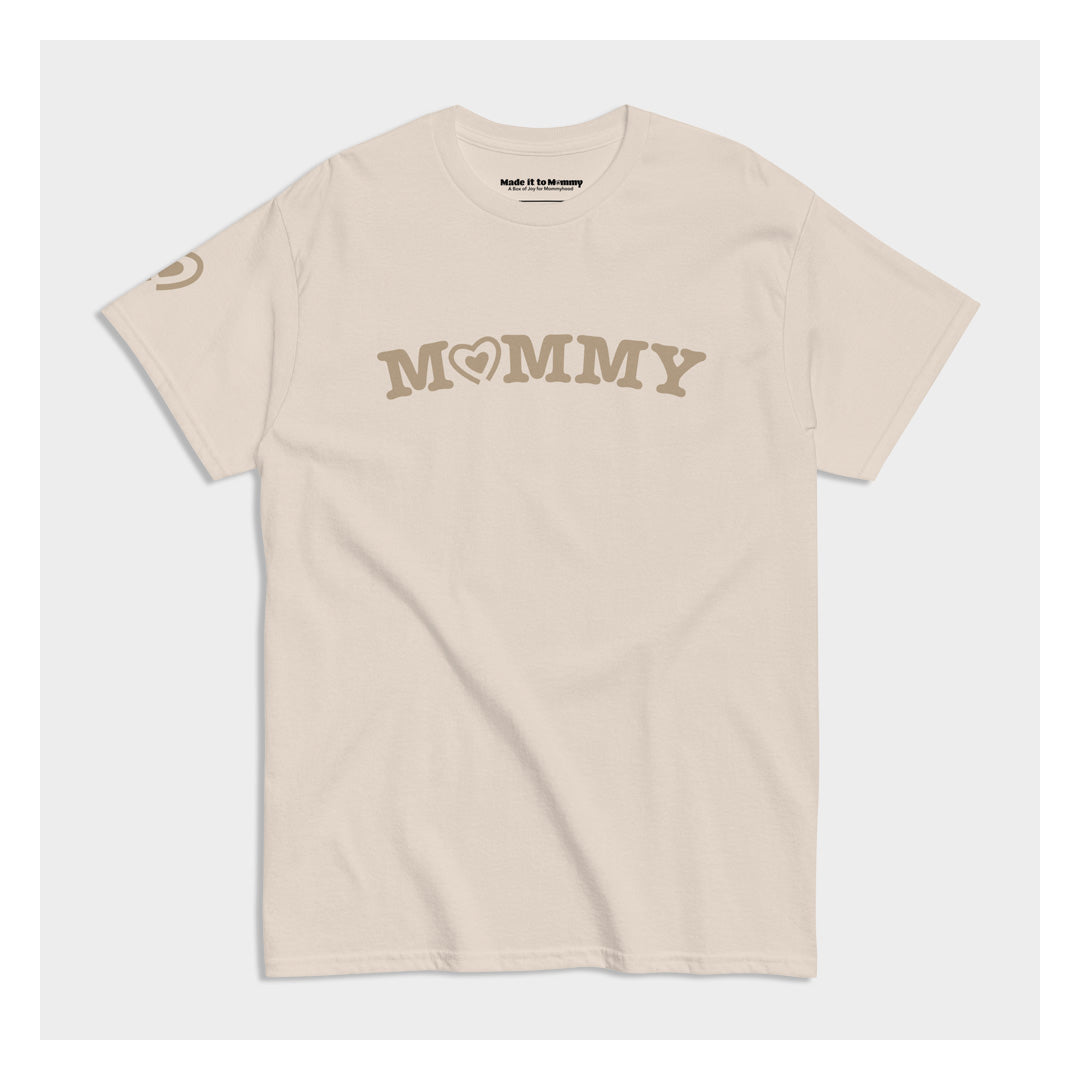 MOMMY TEE (TAN)